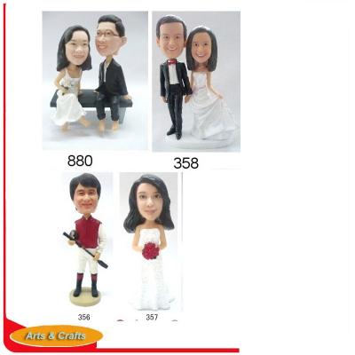 China Personalized Europe Made Wedding Bride Figure And Profession Shaking Head for sale