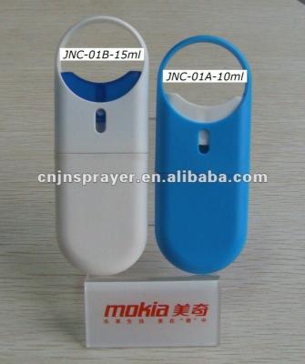 China Non Spill 10ml and 15ml Credit Card Spray Atomizers for sale