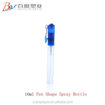 China Perfume Filling 5ml 7ml 8ml 10ml 11ml 12ml Plastic Spray Pen Shape Bottles /10ml Refill Perfume Atomizer Spray Bottles for sale