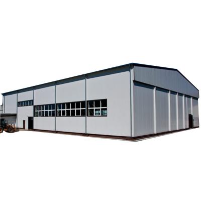 China Modern Prefab Metal Frame Prefab Storage Shed Warehouse Steel Structure Building for sale