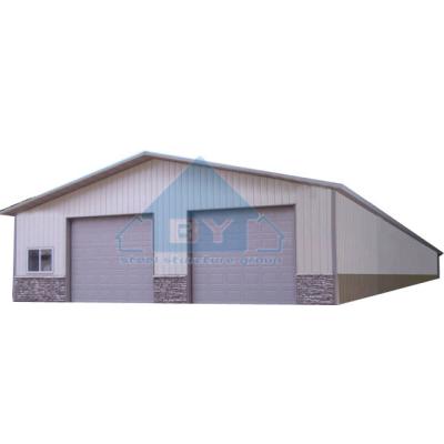 China Modern Prefab Warehouse Hangar Workshop Building Light Steel Structure for sale