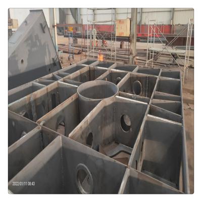 China Steel Structure Platform Metal Heavy Industrial Steel Frame Structure Fabrication Welding Parts for sale