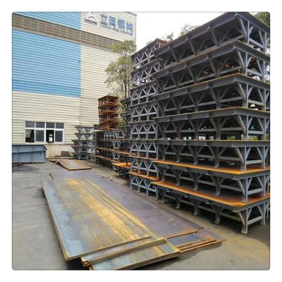 China Steel Structure Platform Gasoline Gas Station Structure Prefab Space Frame Steel Structure Canopy for sale