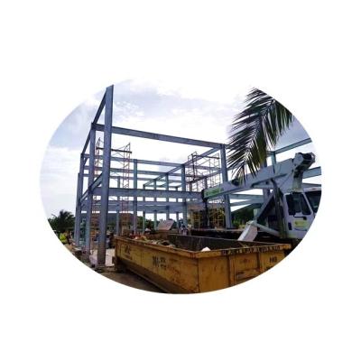 China Modern China Made Steel Frame Structures Prefab Roof Truss Hotel Buildings for sale