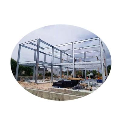 China Modern Multistory Light Steel Prefabricated Buildings Steel Frame Structures Roof Truss for sale