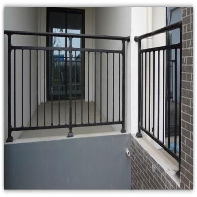 China Top Exterior Modern Galvanized Post Frames Stainless Balcony Fencing Railings Fencing Railings Fence Balustrade Railing for sale