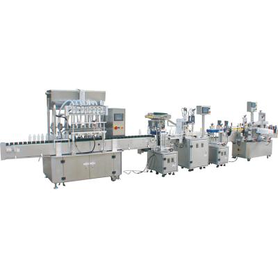 China Small Automatic Desktop Cosmetic Liquid Cream Jar Jar Filling Machine Bottle High Efficiency Perfume Capping Labeling Machine for sale