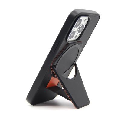 China Shockproof Support Radio Charging Magnetic Phone Holder Phone Case For iPhone 12 13 for sale