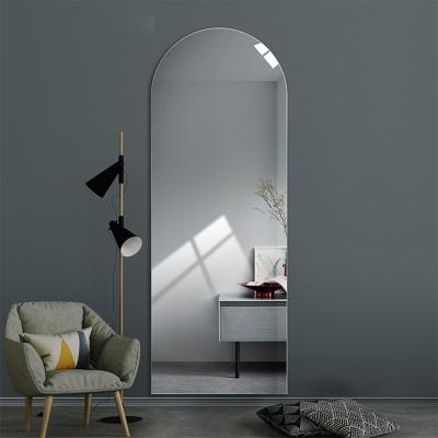 China New Design Environmental Friendly Explosion Proof Mirror Full Length Free Standing Adjustable Wall Hanging Seamless Mirror for sale