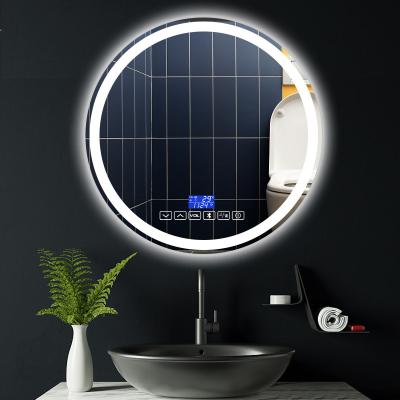 China Explosion Proof Environmental Friendly Backlit Switch Light Touch LED Mirror Bathroom Smart Bathroom Mirror for sale