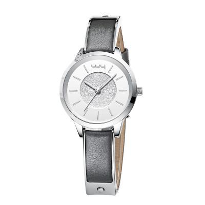 China New Stylish Lady Fashion Minimalist Quartz Automatic Date Genuine Leather Strap Women Wristwatches WY-103 for sale