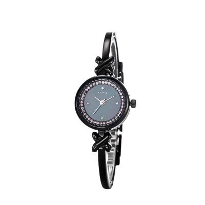 China Luxury Raymons WY-022 Alloy Stainless Steel Lady Wrist Watch Wrist Automatic Wholesale Ladies Quartz Winding Watches With Diamond for sale