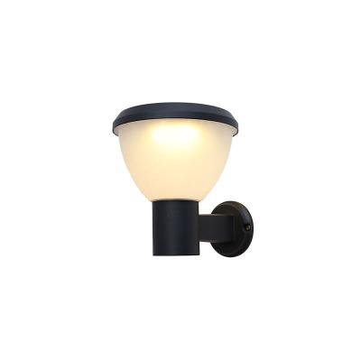 China Outdoor Yard Garden Lamp Waterproof Garden Lights Solar Powered Wall Garden Lights for sale