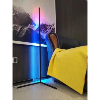 China Modern Designer Modern Floor Lamp Standing RGB LED Floor Lamp Corner Light for Living Room Decoration for sale