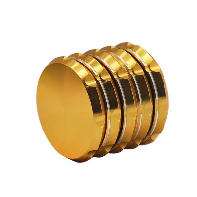 China New Four Layer Aluminum Alloy Metal Smoke Grinder 60mm Zinc Alloy Herb Grinder for sale