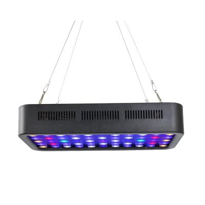 China Shenzhen LED Fish Aquarium Aquatic Plant Moss Coral Reef 120w 165w Led Aquarium Light for sale