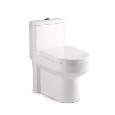 China Double-flow siphonic bathroom cupc american standard one piece toilet bowl for sale