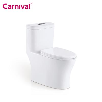 China China Manufacture Sanitary Ware Double-Flow Bathroom S Covering One Piece Toilet With Sink for sale