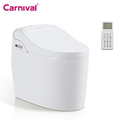 China Automatic Operation Excellent Quality One Piece Bathroom Smart Electric Intelligent Toilet for sale