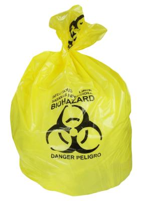 China 10-15 Gallon Capacity Medical Waste Disposal Bags for Safe and Environmentally Conscious Disposal for sale