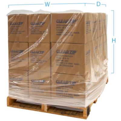 China Waterproof And Customizable Plastic Pallet Cover With Up To 2000 Lbs Weight Capacity for sale