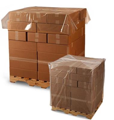 China Heavy Duty Breathable Square Bottom Polyethylene Pallet Covers for sale