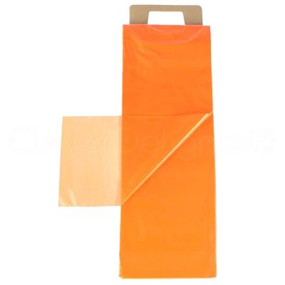 Cina Dovere di Mil Orange Newspaper Bags Heavy di spessore 0,8 del LDPE del ODM dell'OEM in vendita