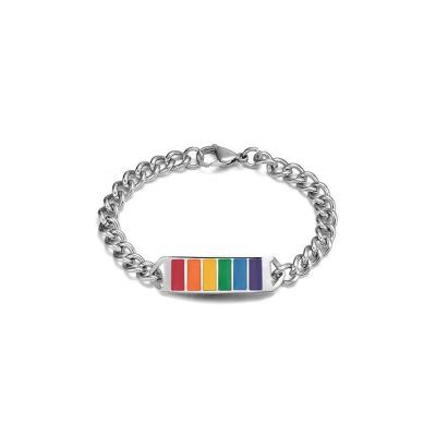 China FASHIONABLE Korean version of the bracelet men's and women's fashion titanium steel jewelry released on behalf of for sale