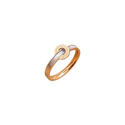 China FASHIONABLE to a loss coffee color aperture setting inlay technology wedding bands or rings rings type rings for sale