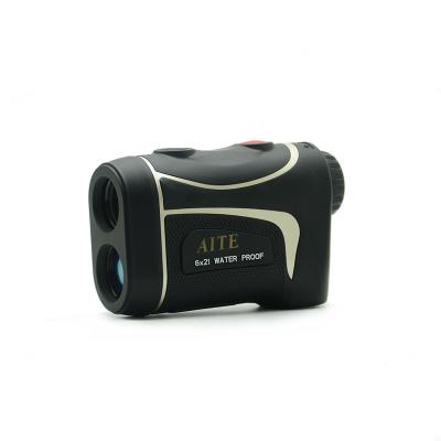 China Laser Golf Rangefinder With Flip Pin Seeking Slope Golf Range Finder 110x72x42mm for sale