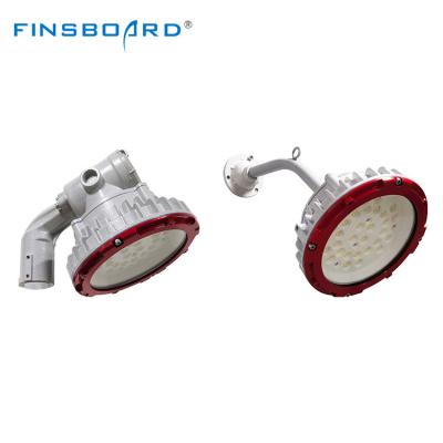 China 100-110lm LED Explosion Proof Lighting 8mm Atex Lights Tempered Glass for sale