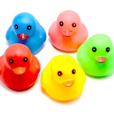 China Little yellow Duck Playing in water children bathing, bathing, and water playing toys hugging and calling babies to bathe, colorful ducks for sale