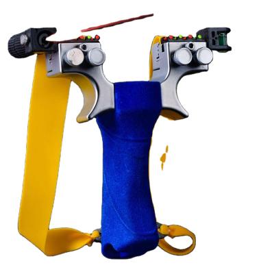 China Popular Eco-friendly PVC Powerful Slingshot Catapult Slingshots Outdoor Hunting Tool for sale