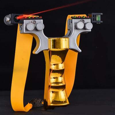 China Eco-friendly PVC Catapult Fast Pressing Catapult Hunting Slingshot Non-binding Catapult for sale