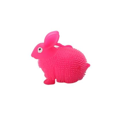 China Wholesale Cheap Fashionable Custom Rabbit Shaped Kids Toys with Glitter Beads for sale