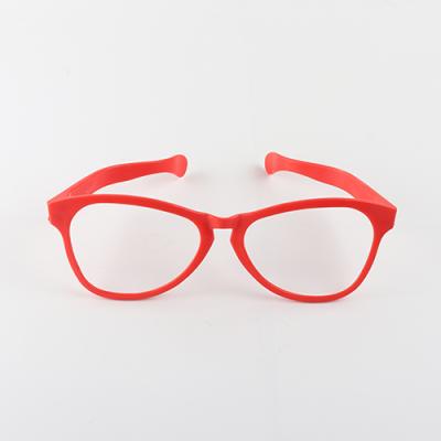 China Fashionable wholesale custom red novelty large and interesting sunglasses plastic frame for sale