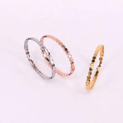 China CLASSIC fashion jewelry simple style women's stainless steel bracelets bangles for sale