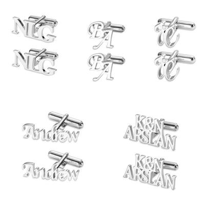 China Fashionable Cufflink cheap fashion men shirts stainless steel brand name cufflinks custom from manufacturer for sale