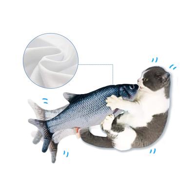 China Viable Custom Wholesale Fish Spot Cat Toy Interactive Motorized Pet Toys Flippity For Cat for sale