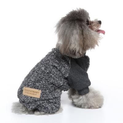 China Viable Urban Pet Clothes Dog Fleece Dog Fleece Teddy Polar Poodle Luxury Clothes Urban Clothes For Trade for sale