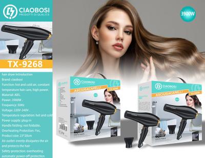 China Hairdryer TX-9268 2022 2022 travel ionic preferential foldable blow blow small kitchen appliances ciaobosi hair dryer professional household for sale