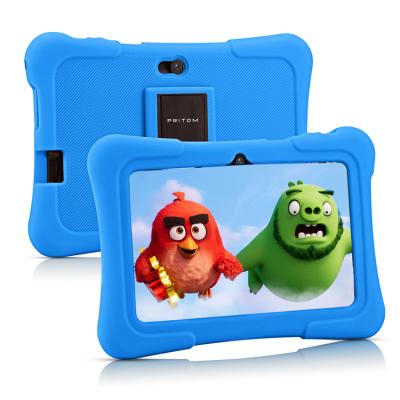 China Tough Kids Education 5v/2a 16gb Micro Usb Interface Quad-Core 7-Inch Android Wireless Tablet for sale