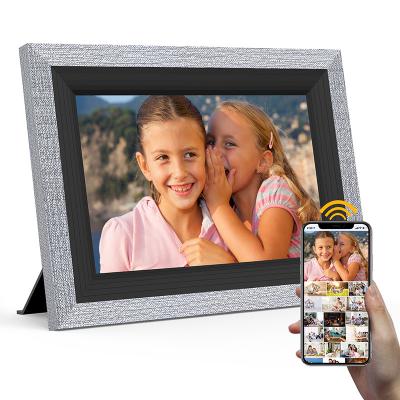 China Wifi PRITOM PF100 new design 10.1 inch high resolution video playback loop wholesale video bulk wifi digital photo frame for sale