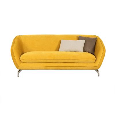 China Chesterfield SOFA Beautiful and comfortable modern flocking fabric sofa and loveseat set for sale