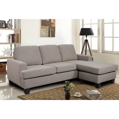 China High Quality Modern Sectional Fabric Modular L Shape Combination Sofa Set Living Room Velvet Furniture for sale