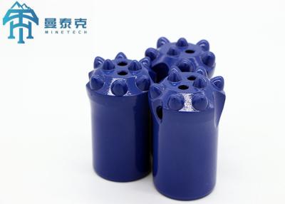 China Durchmesser 38 mm 11° Winkel Taper Button Bit Legierung Stahl Wolframkarbide zu verkaufen