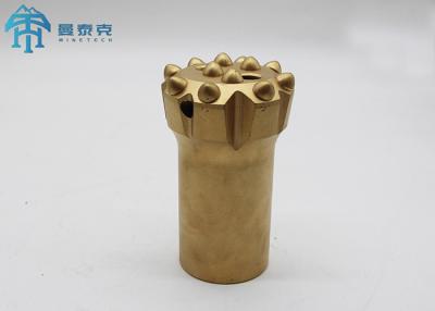 China 12 Buttons 89mm T51 Rock Drill Button Bits Quarrying Mining for sale