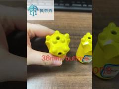 38mm 6buttons 7buttons taper drill bit knock drill bit for Quarry and Mining