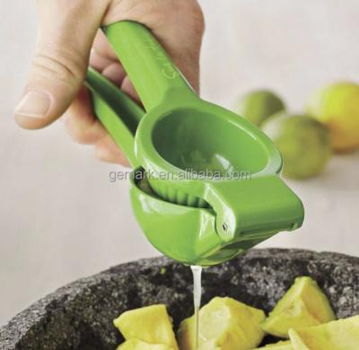 China Viable Metal Citrus Squeezer Citrus Squeezer Lemon Squeezer Metal Lemon Plastic/Aluminum Clamp Viable Manual Hand Press Squeezer for sale