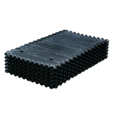 China Building Material Stores Structured Flow Filter Media PVC Fill Sheet Cooling Tower Filler And Cross Flow Cooling Tower Filler for sale